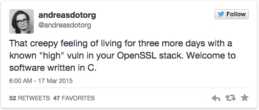 OpenSSL将于本周四修复神秘高危漏洞
