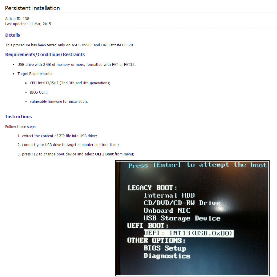 Hacking Team：攻击向量之Bios Rootkit