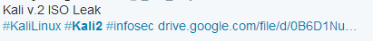 Kali 2.0 ISO镜像文件泄漏，大伙可以提前尝鲜了（含下载地址）