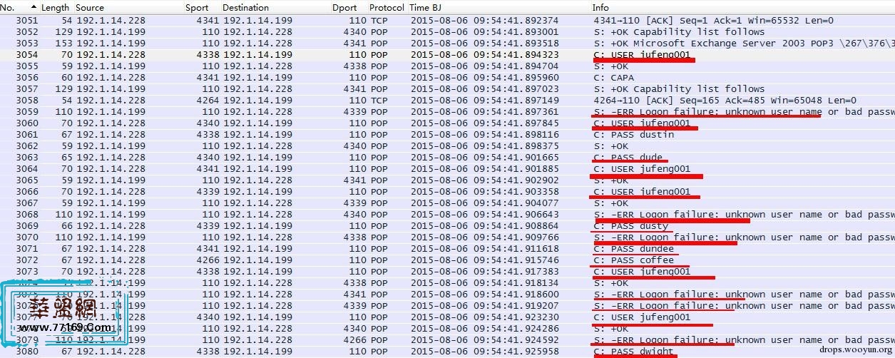 Wireshark黑客发现之旅（4）——暴力破解