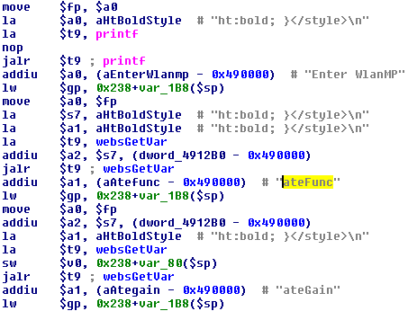 贝尔金F9K1111固件漏洞分析