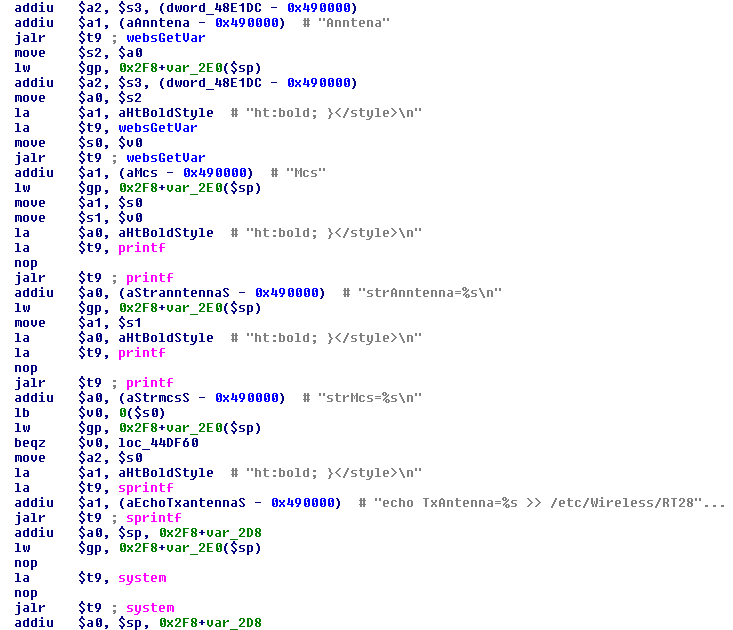 贝尔金F9K1111固件漏洞分析