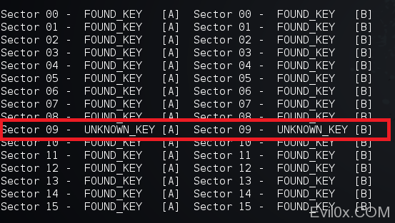 Kali平台下的M1卡破解 实战篇