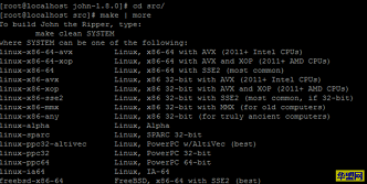 教你在Linux下安装使用John工具破解CentOS密码