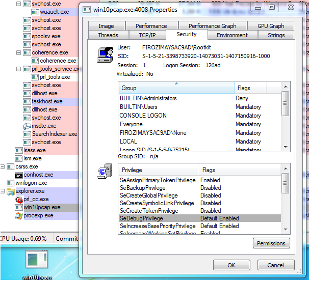 利用Win10Pcap内核驱动程序漏洞实现本地提权
