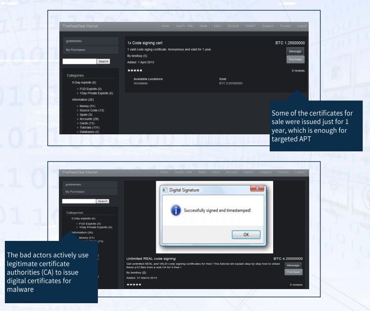 黑市热卖杀器GovRAT：恶意软件数字签名平台