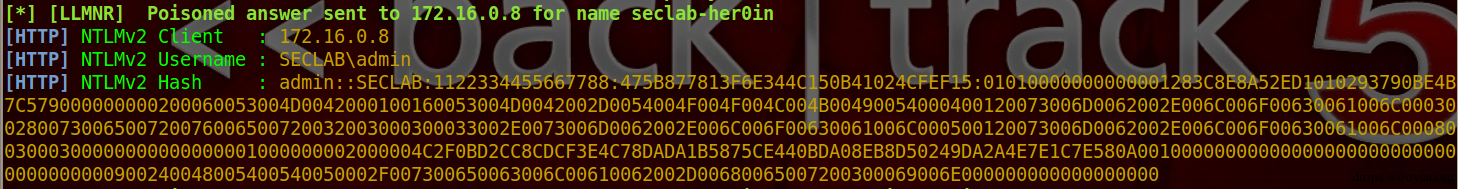 利用 LLMNR 名称解析缺陷劫持内网指定主机会话