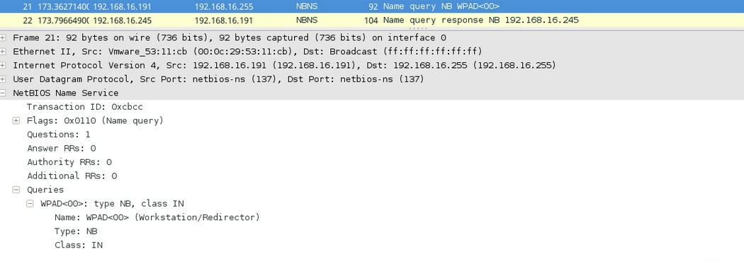 基于WPAD的中间人攻击