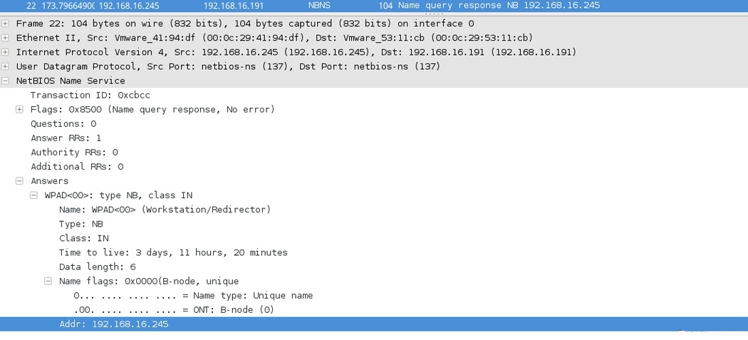 基于WPAD的中间人攻击