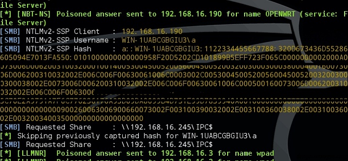 基于WPAD的中间人攻击