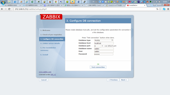 Centos安装zabbix常见问题解决方法