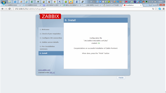 Centos安装zabbix常见问题解决方法