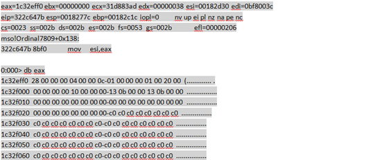 深度分析微软Office RTF文件堆溢出漏洞（CVE-2016-0010）