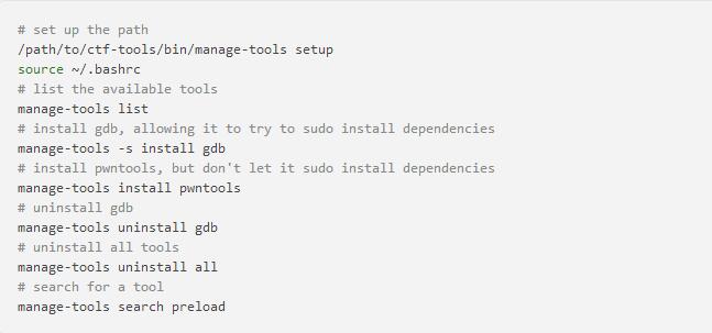 CTF工具集合安装脚本操作姿势