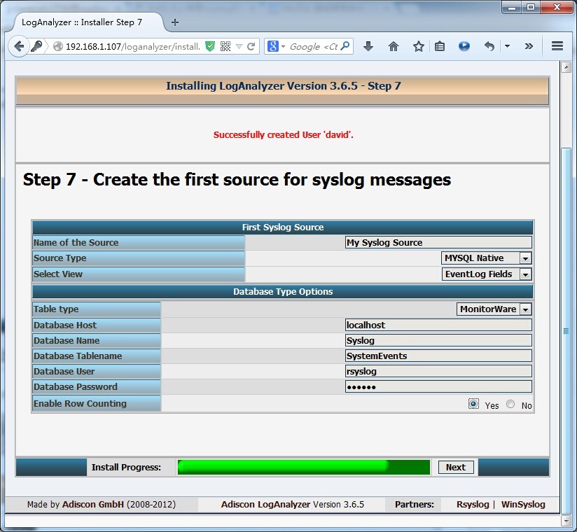 Centos下搭建Rsyslog日志服务器