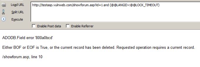 一个罕见的MSSQL注入漏洞案例