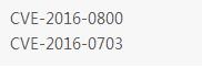 OpenSSL CVE-2016-0800 和CVE-2016-0703 漏洞修复细节拾趣