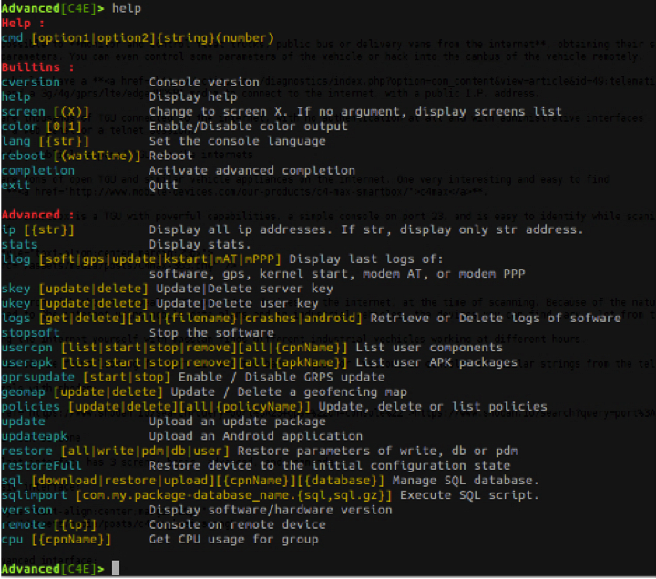 入侵联网卡车和公交车