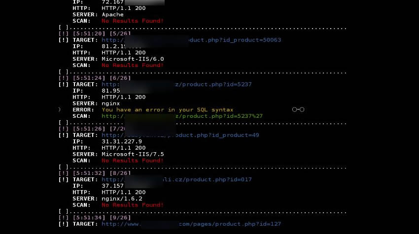ATSCAN，功能强大的Perl脚本扫描器
