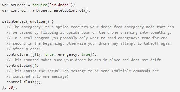 ar-drone：GitHub上劫持控制无人机的开源项目