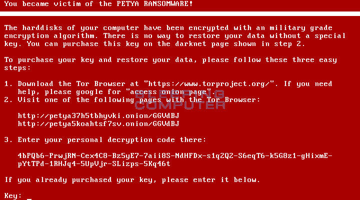 Petya恶意勒索软件覆写你的MBR和MFT并且加密你的磁盘