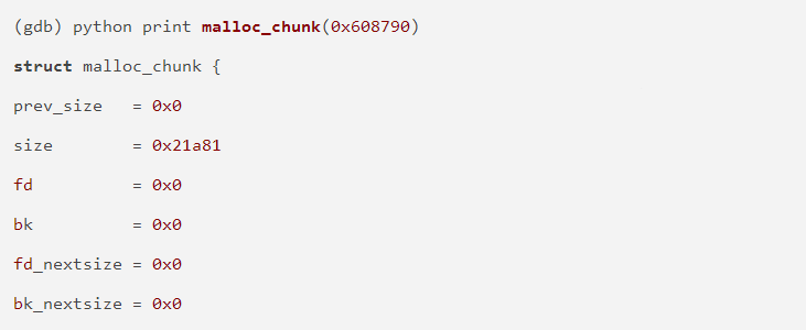 Libheap：一款用于分析Glibc堆结构的GDB调试工具