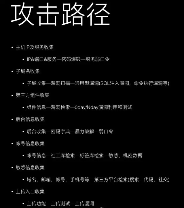 信息安全渗透测试培训笔记