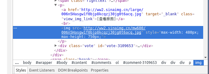 手把手教你用Python爬虫煎蛋妹纸海量图片