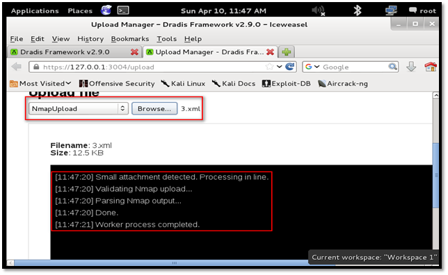 Dradis，Kali渗透测试报告生成器