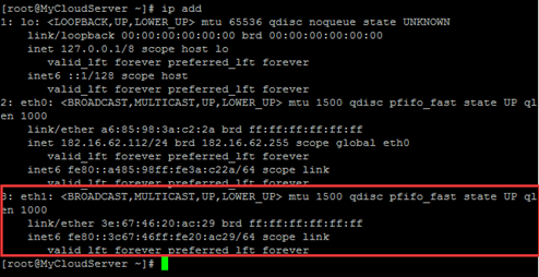 Linux篇—XenServer云主机添加多网卡