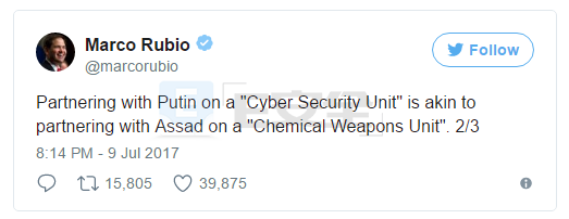 剧情反转！特朗普反悔美俄共建网络安全单位-E安全