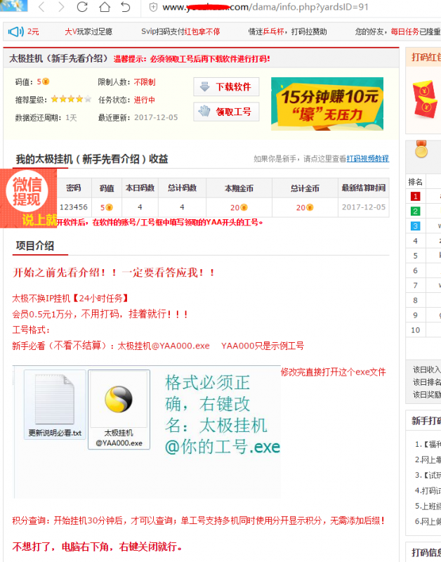 图片[1]-太极挂机软件：网赚骗局背后的挖矿木马