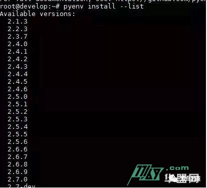使用pyenv管理不同的Python版本