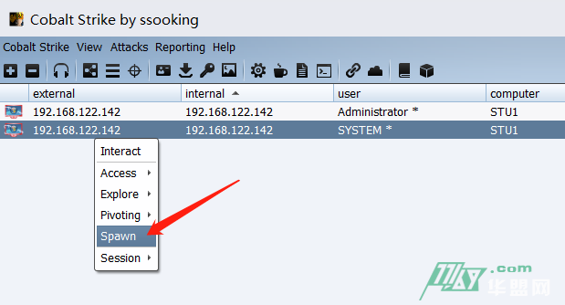 一次简单的内网渗透靶场练习