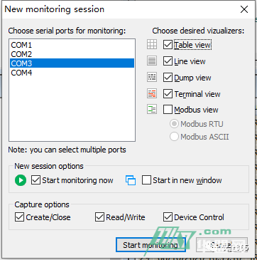 串口数据抓取以及串口数据模拟