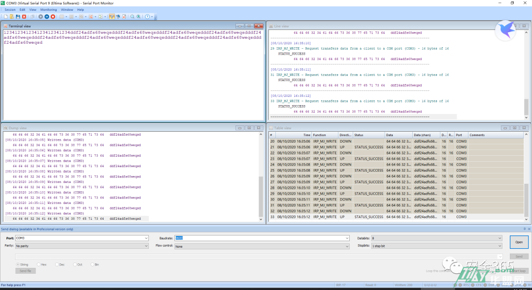 串口数据抓取以及串口数据模拟