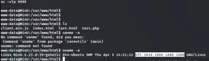 红队渗透项目之MinUv1