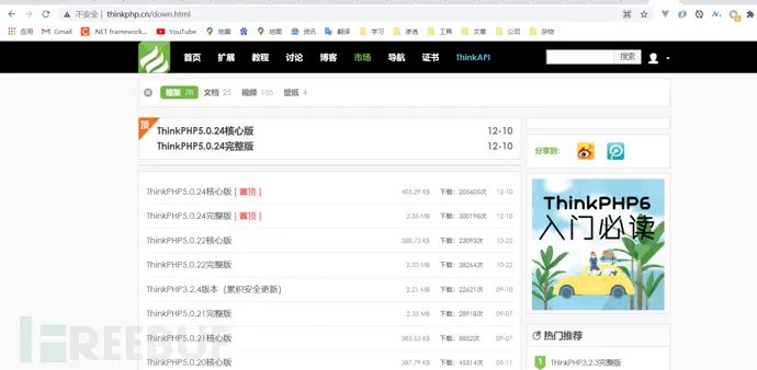 ThinkPHP框架漏洞总结+Thinkphp自动化武器