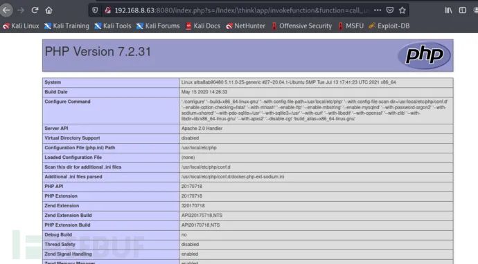 ThinkPHP框架漏洞总结+Thinkphp自动化武器