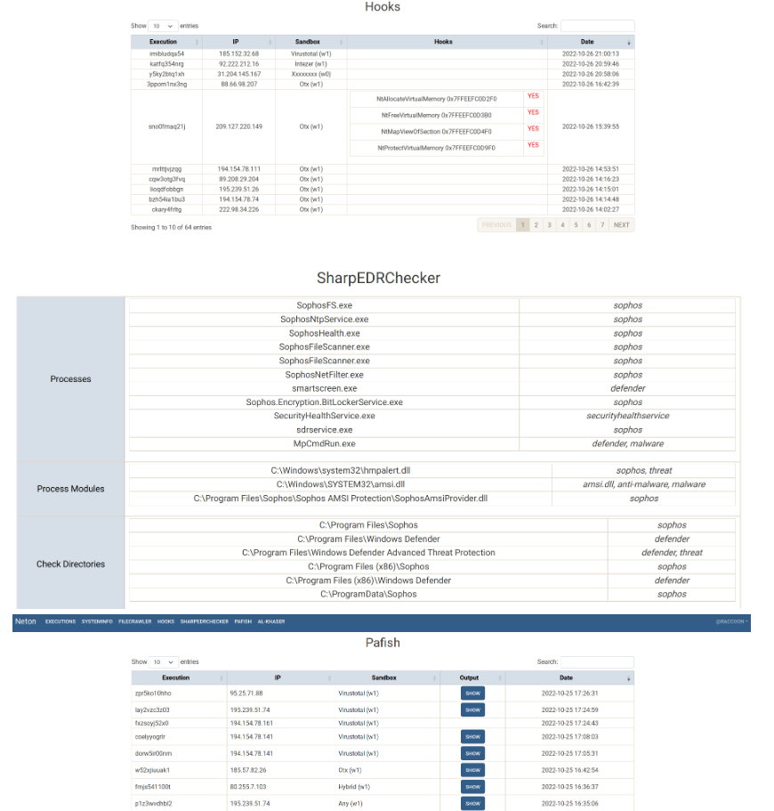 Neton - 沙箱信息收集工具