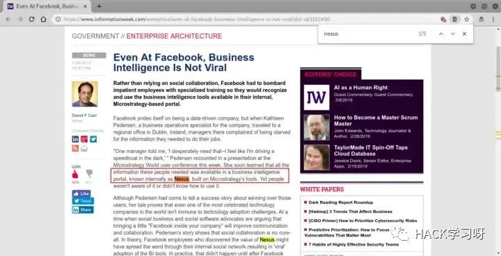 实战 | 我如何通过向 Facebook 提交漏洞赚取31500美元