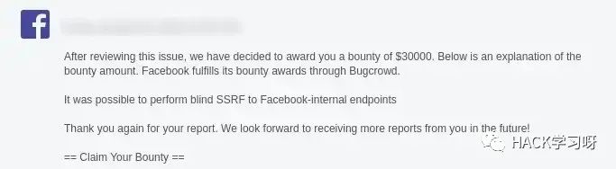 实战 | 我如何通过向 Facebook 提交漏洞赚取31500美元