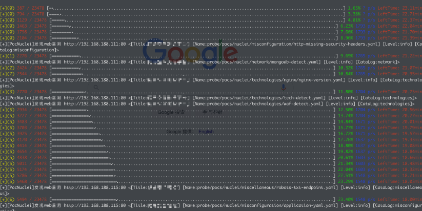 轻量级内网资产探测漏洞扫描工具