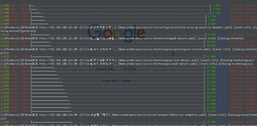 轻量级内网资产探测漏洞扫描工具